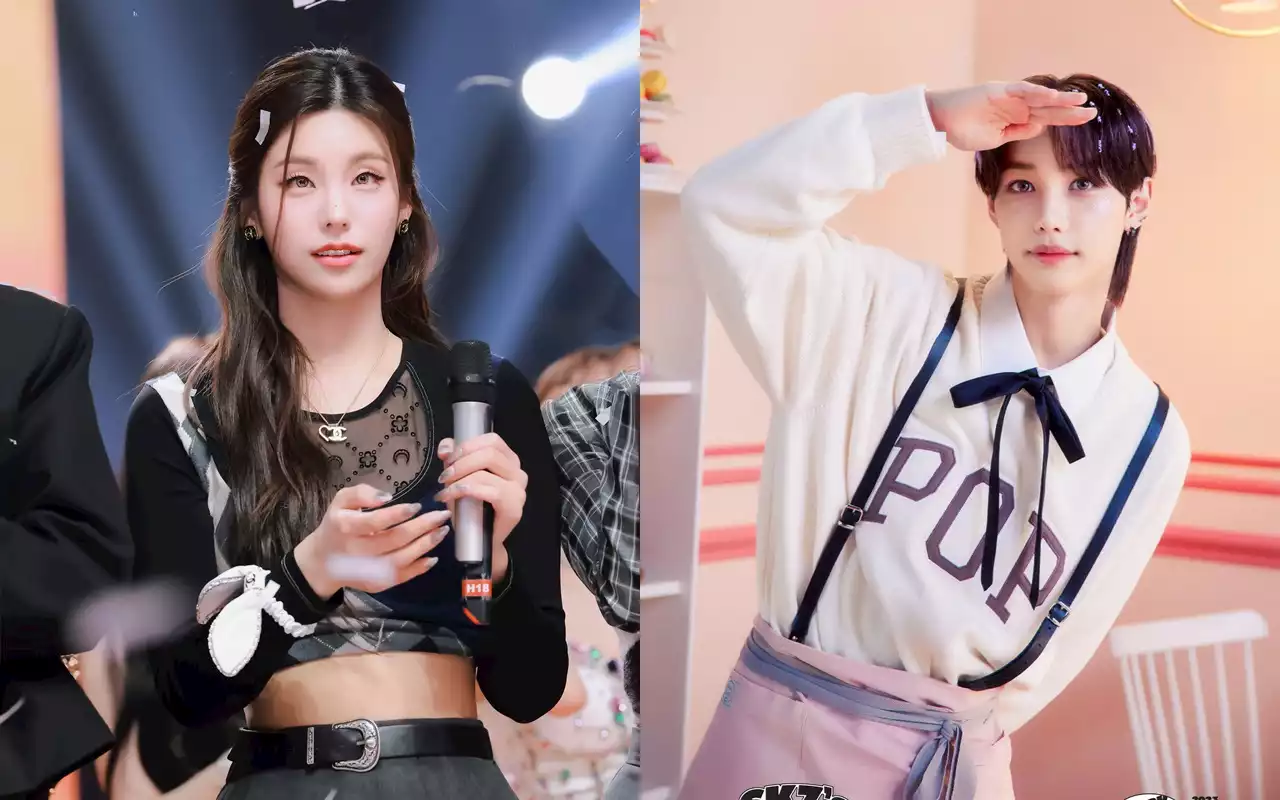 Felix Stray Kids dan Yeji ITZY Adu Kece dengan Pose Menawan di Sampul Majalah ELLE Korea