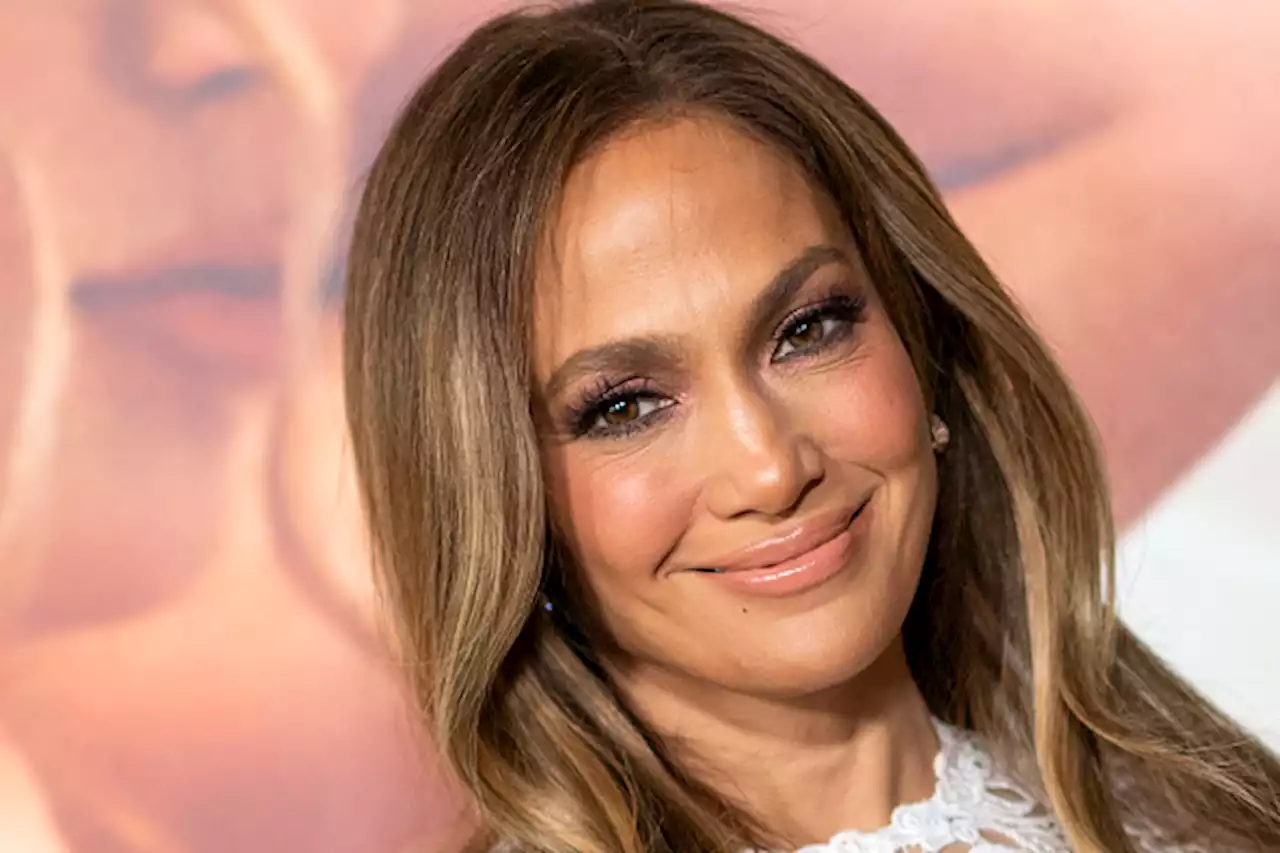 Jennifer Lopez Embraces Sheer Trend in Cobalt Alexandre Vauthier Dress for ‘The Mother’ Promo