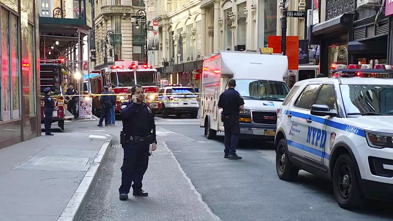 Multiple people injured in parking garage collapse in Lower Manhattan | LIVE