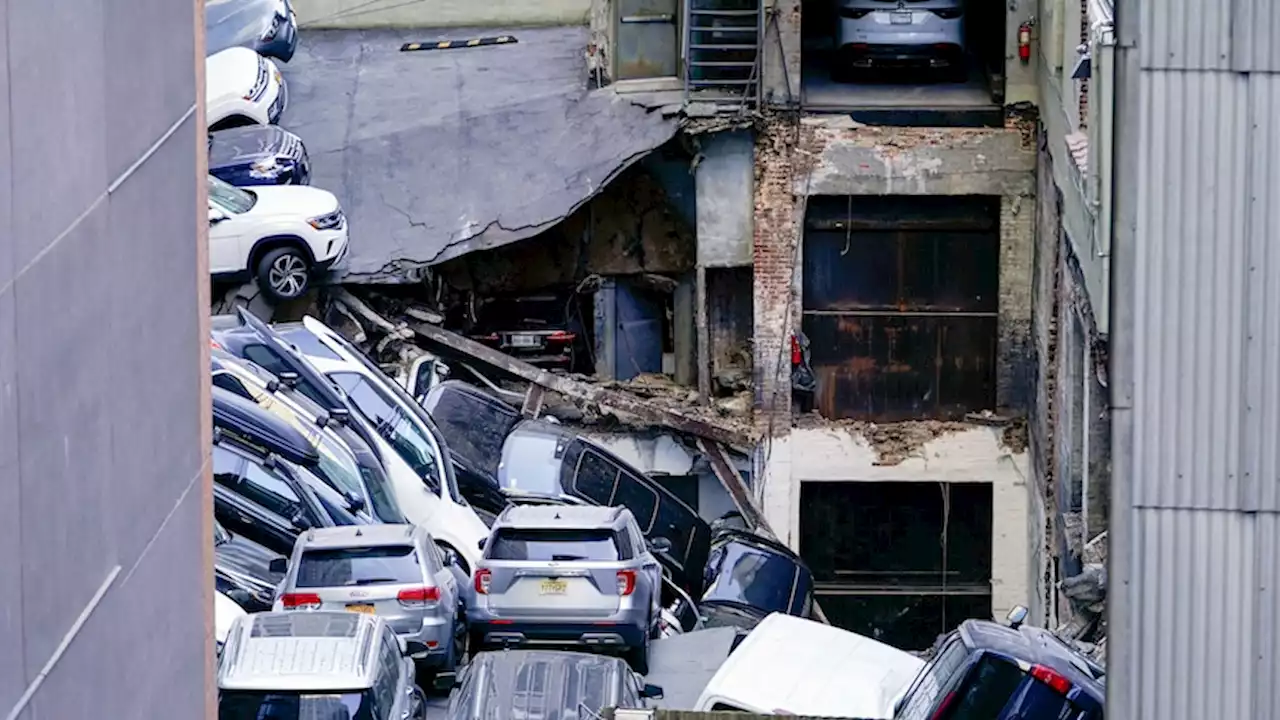 One dead, 5 injured in NY parking structure collapse as search continues for survivors