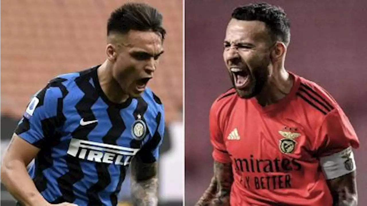 Inter quiere cerrar la serie de cuartos de final en Italia ante Benfica