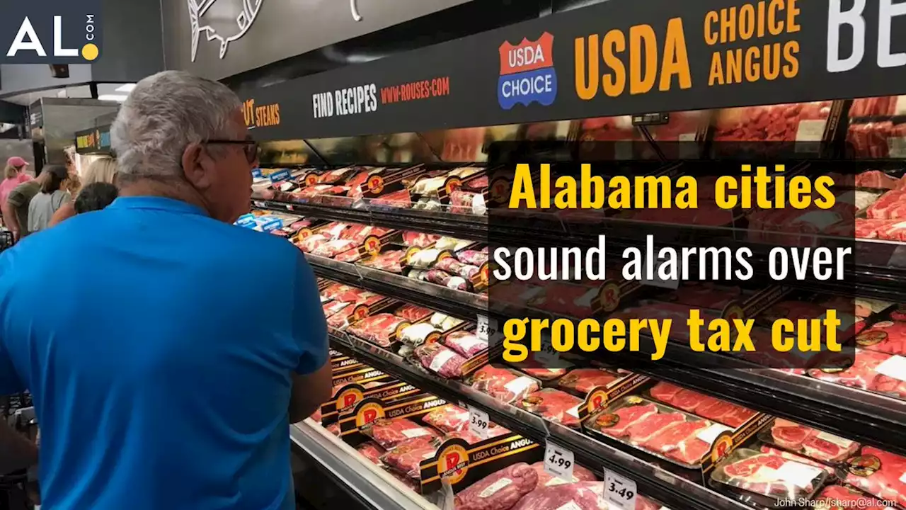 Alabama cities sound alarms over grocery tax cut