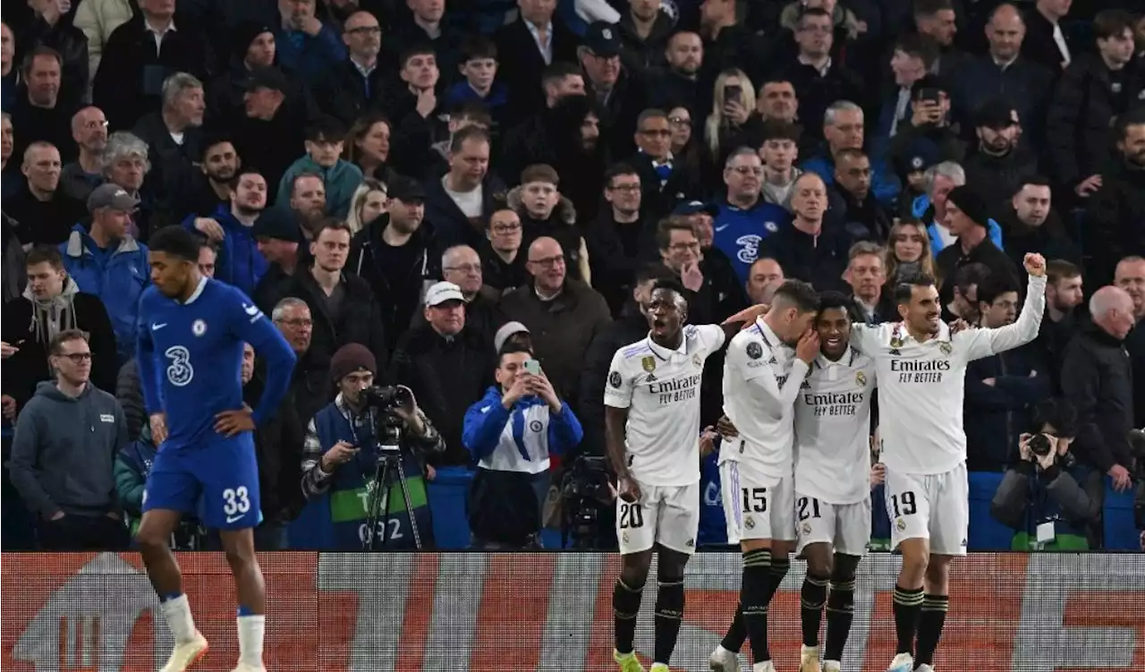 Real Madrid hizo valer su jerarquía en su visita al Chelsea y avanzó a semifinales