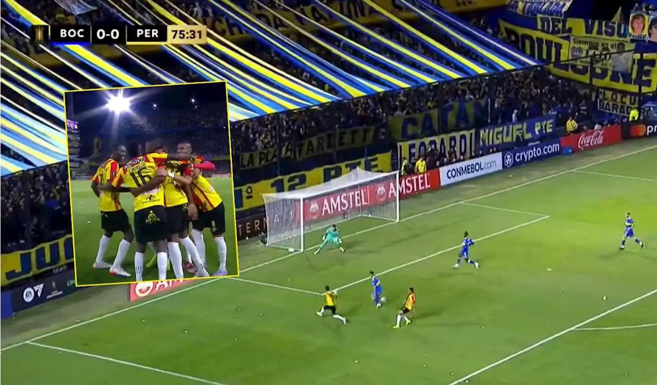 [Video] Pereira silenció la Bombonera: gol a Boca y sorpresa en Libertadores