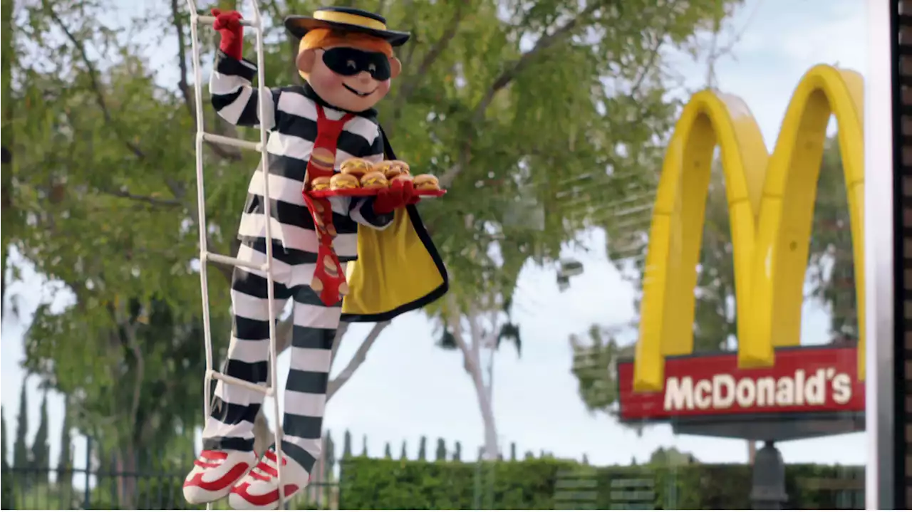 McDonald’s Hamburglar returns to promote changes to burgers including Big Mac, McDouble