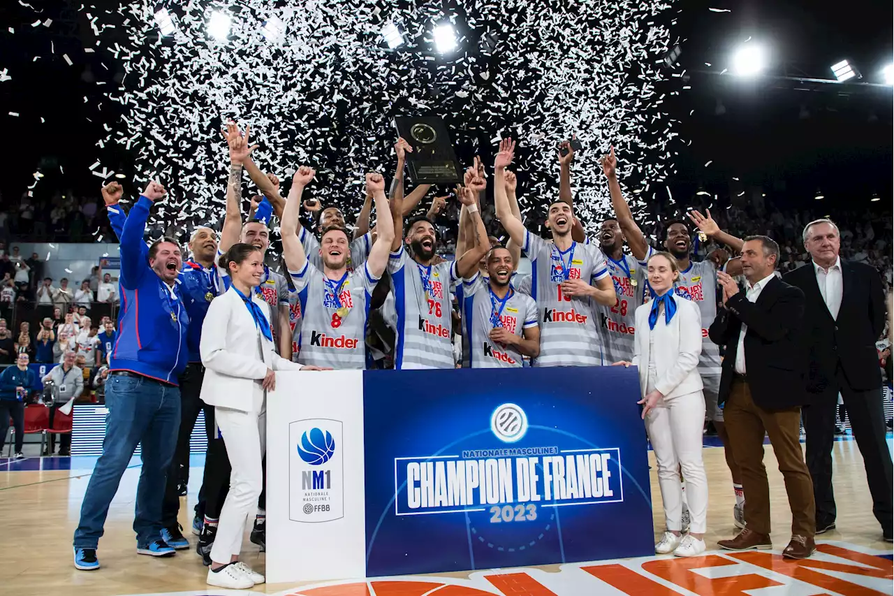 Un an après sa descente, Rouen retrouve la Pro B ! - BeBasket