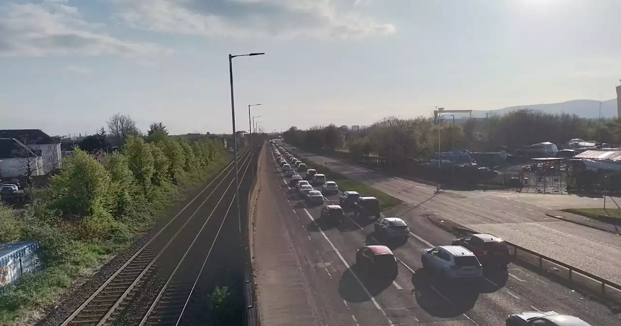 LIVE: Collision causing long delays on major bypass