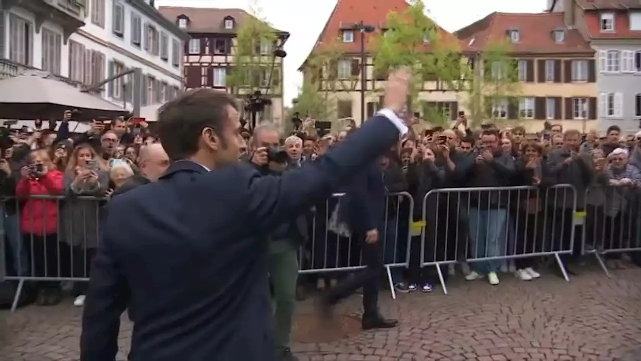 EN DIRECT - Retraites: Emmanuel Macron copieusement hué lors d'un bain de foule à Sélestat