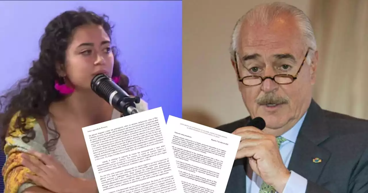 Sofia Petro criticó fuertemente al expresidente Andrés Pastrana por carta que le envió a Joe Biden