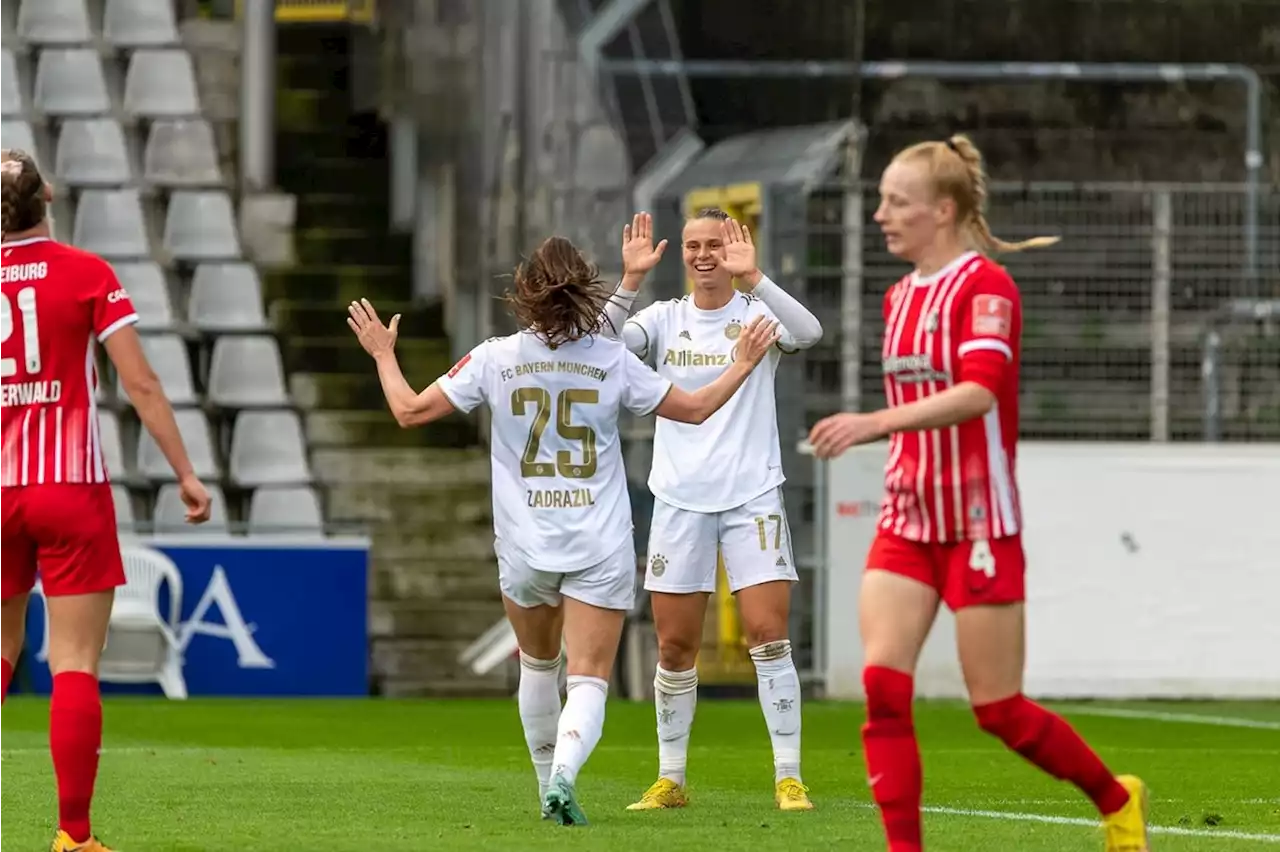 FC Bayern Frauen - SC Freiburg | 22.04, 13 Uhr | Livestream