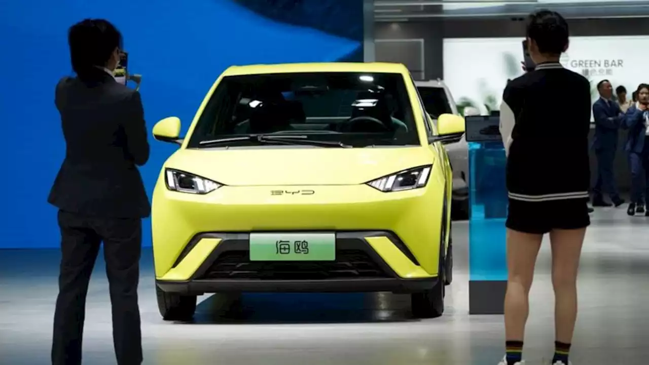 As EV costs tumble in China, an export wave builds