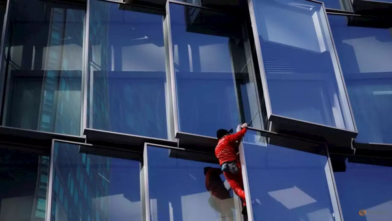 'French Spiderman' climbs Paris skyscraper as protest against pension law