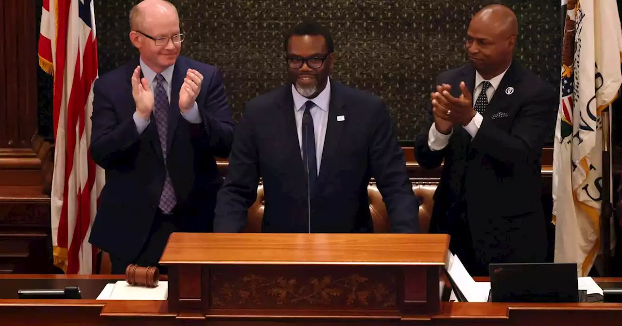 Mayor-elect Brandon Johnson preaches unity, importance of Chicago to Illinois during Springfield visit