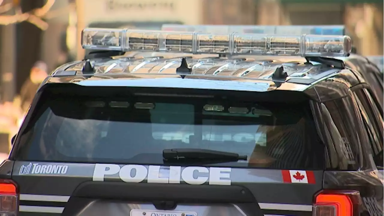 Vehicle hits bus shelter in Scarborough, leaving three people injured