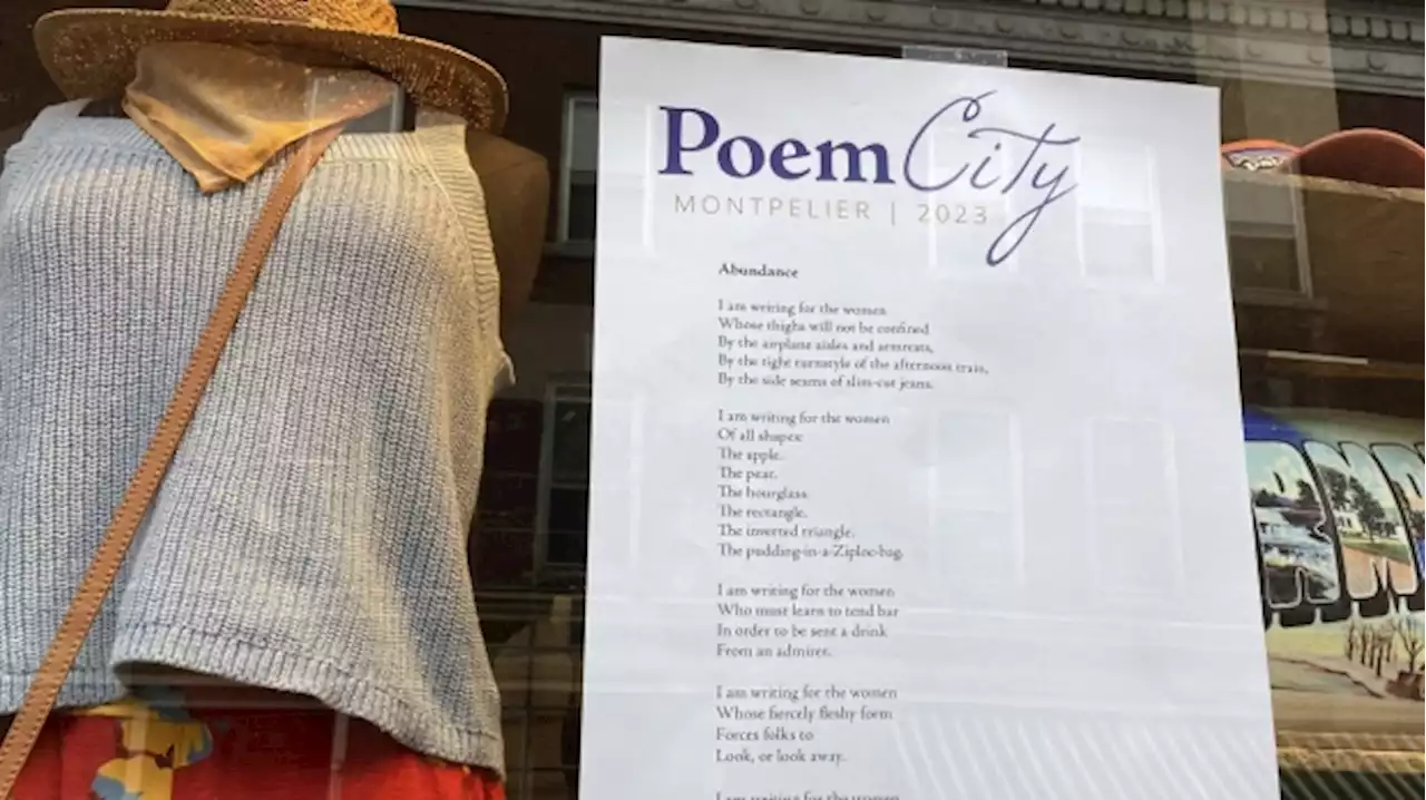 Vermont capital springs to life through poetry each April