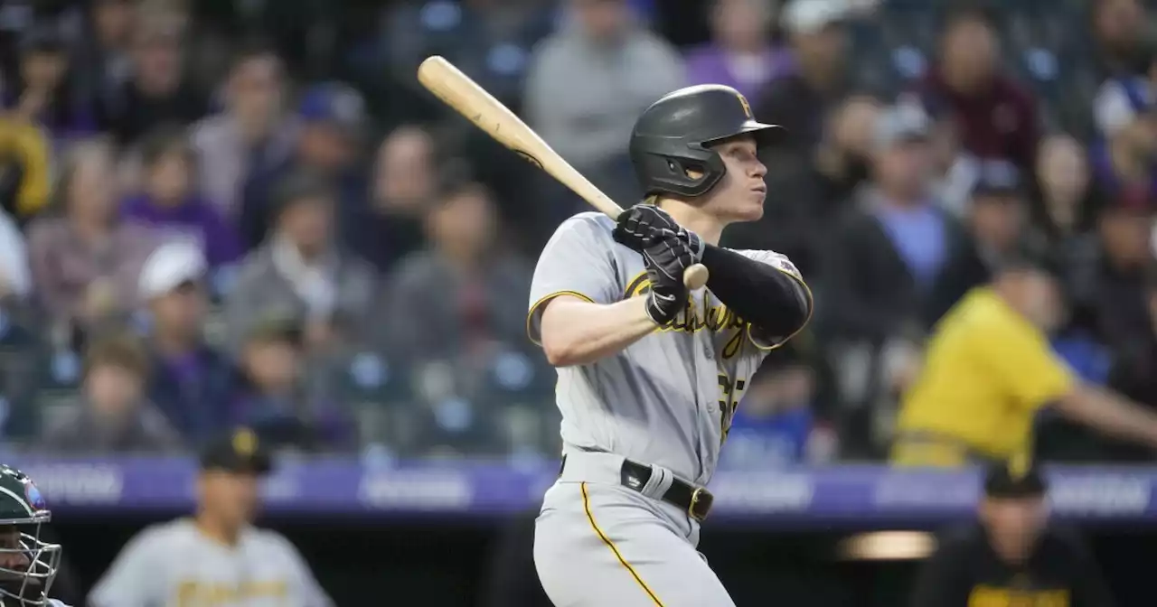 Suwinski homers twice, Pirates beat skidding Rockies 5-3