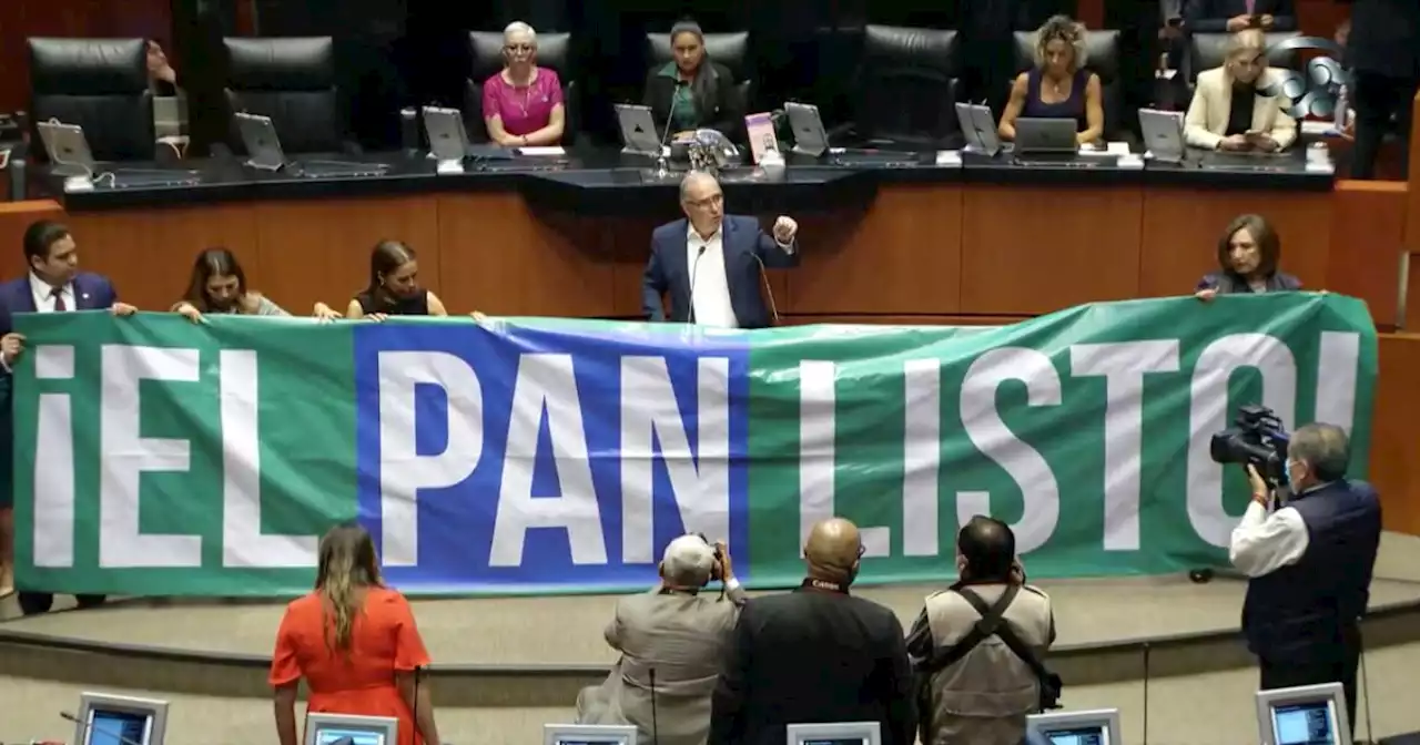 El PAN toma la tribuna del Senado para exigir nombramientos en el INAI