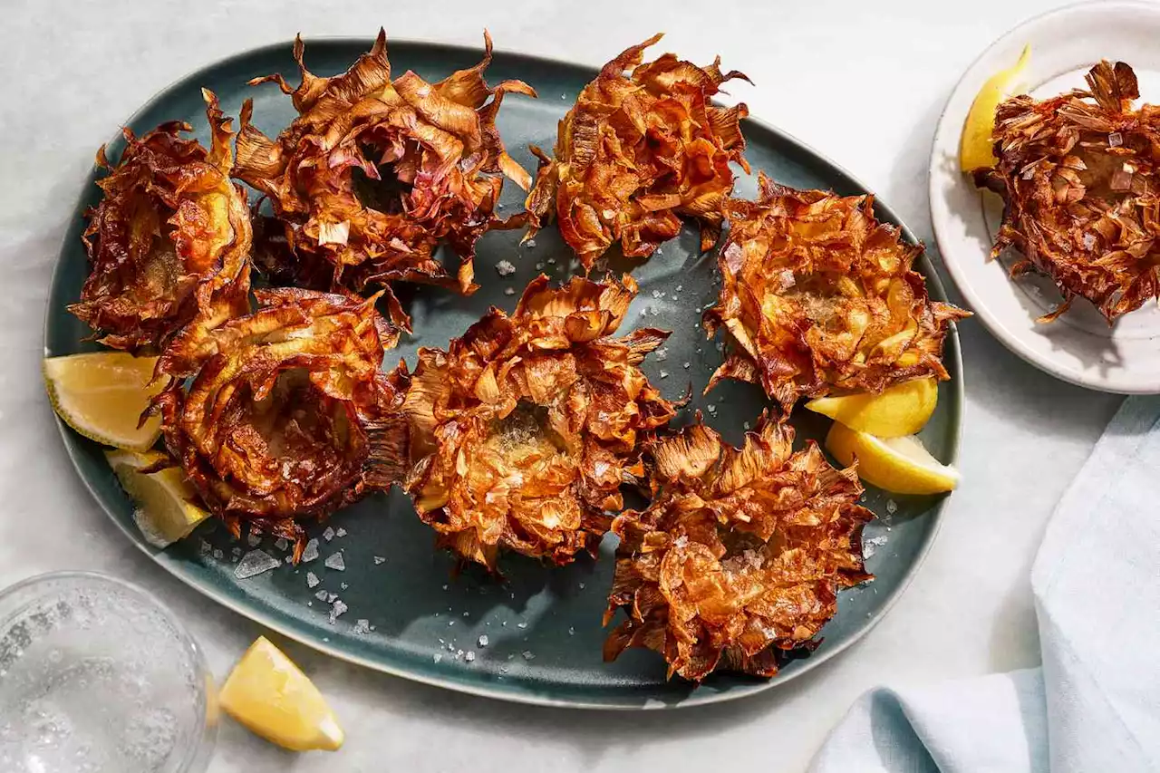 Carciofi alla Giudia (Jewish-Style Fried Artichokes)