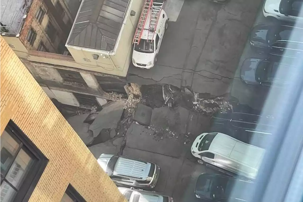 One Killed And Five Injured After Four-Story Parking Lot Collapses In New York City