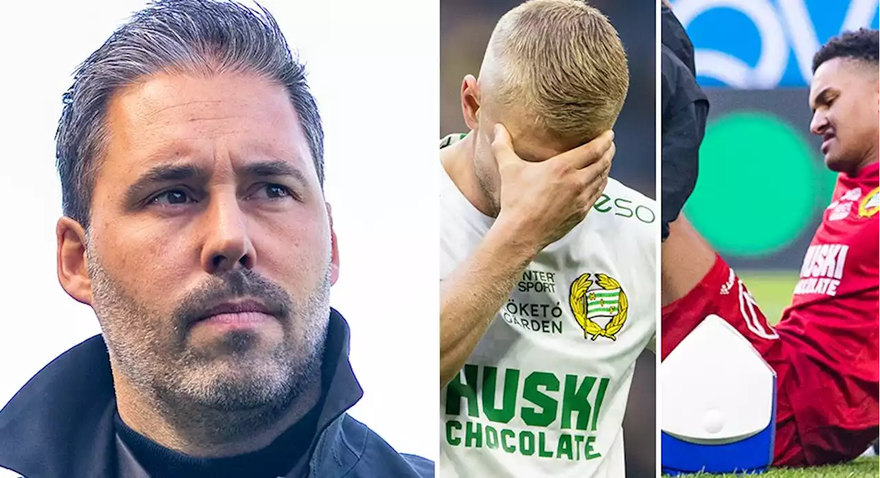 Hammarbys oro - flera spelare missade träning: 'Dovin har problem med en baksida'