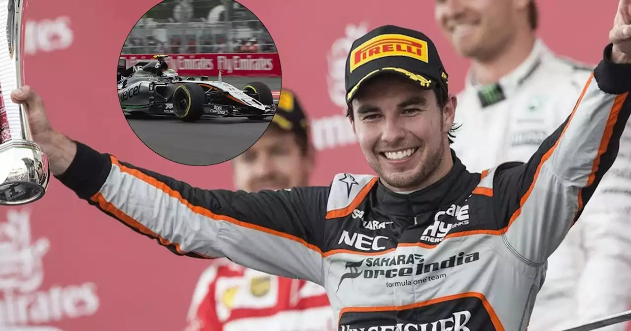 Fórmula 1: Se subastará monoplaza de Force India que condució Checo Pérez en 2015