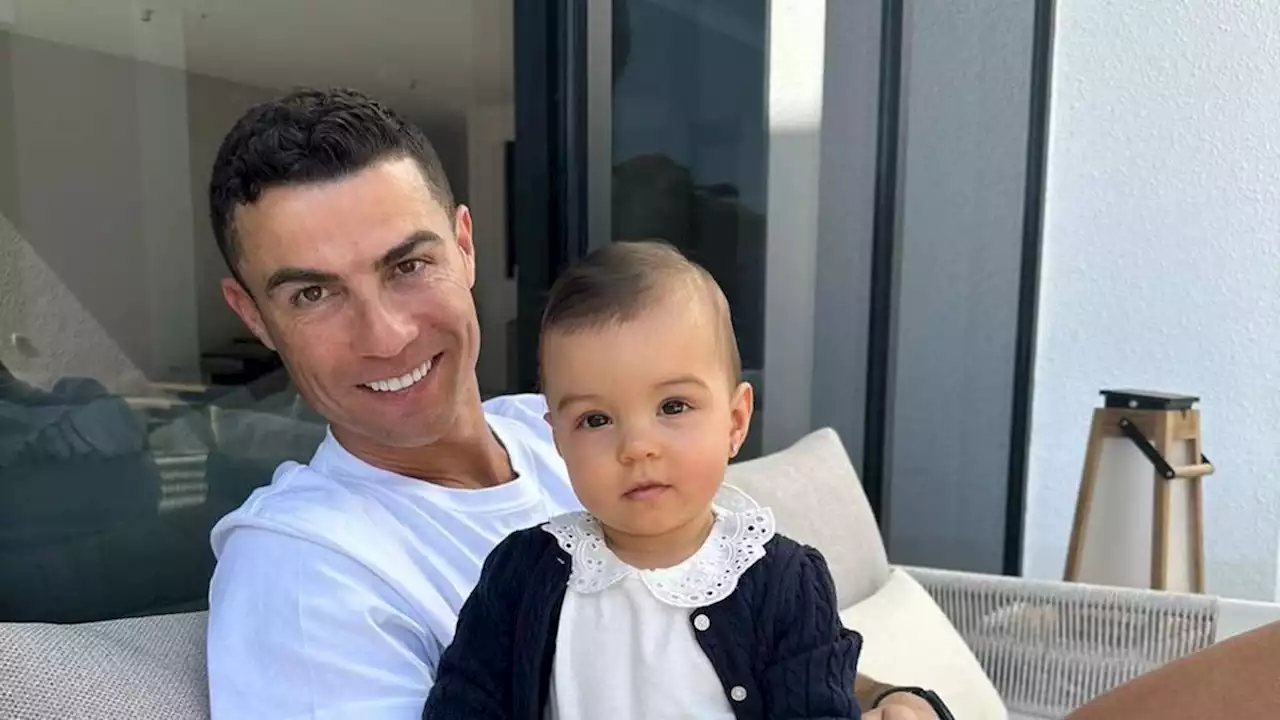 Cristiano Ronaldo: Zuckersüßes Foto zum Geburtstag seiner kleinen Bella