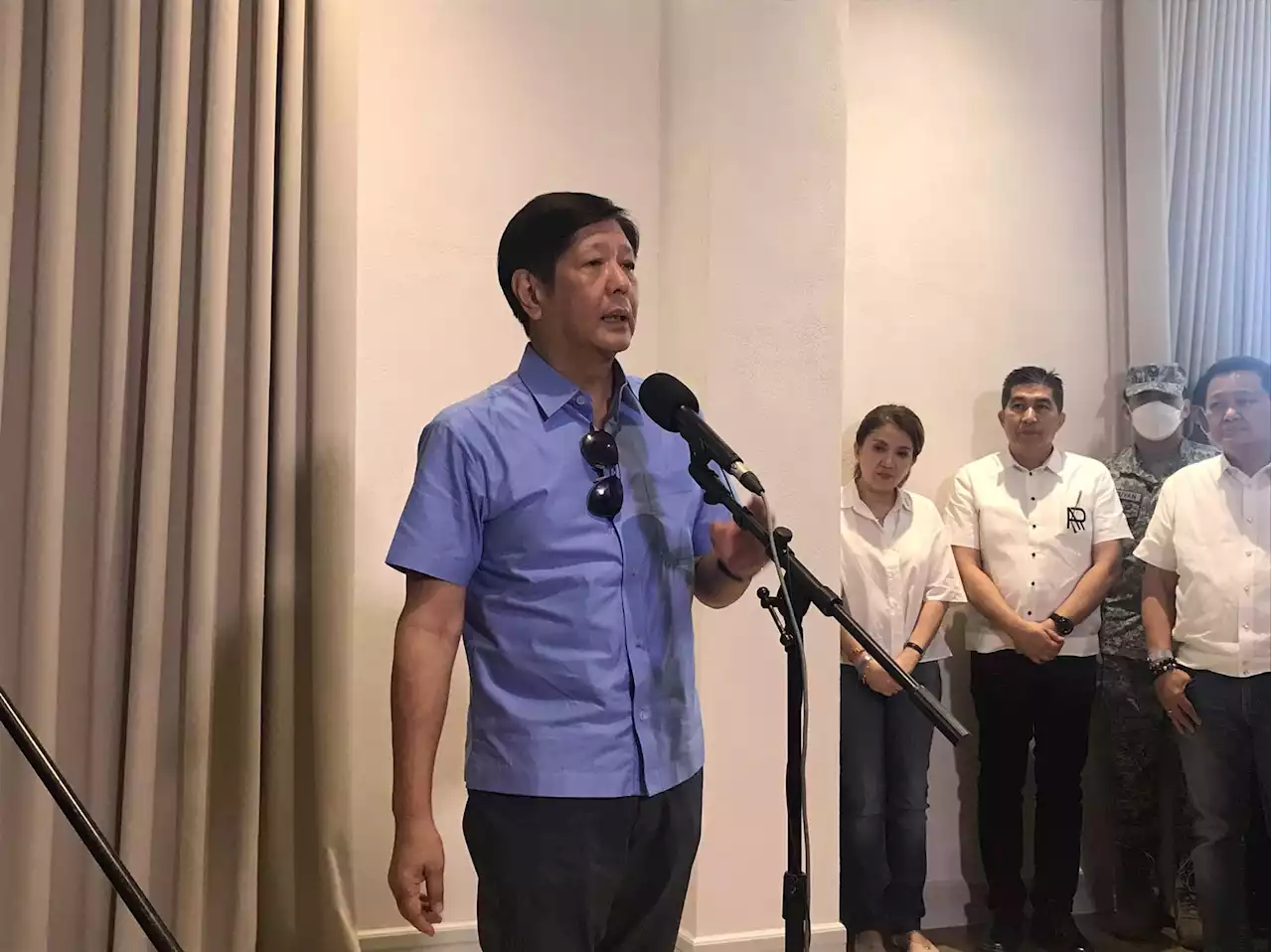 Marcos surprised by Huang's remark; but says it could be due to 'difference in language'