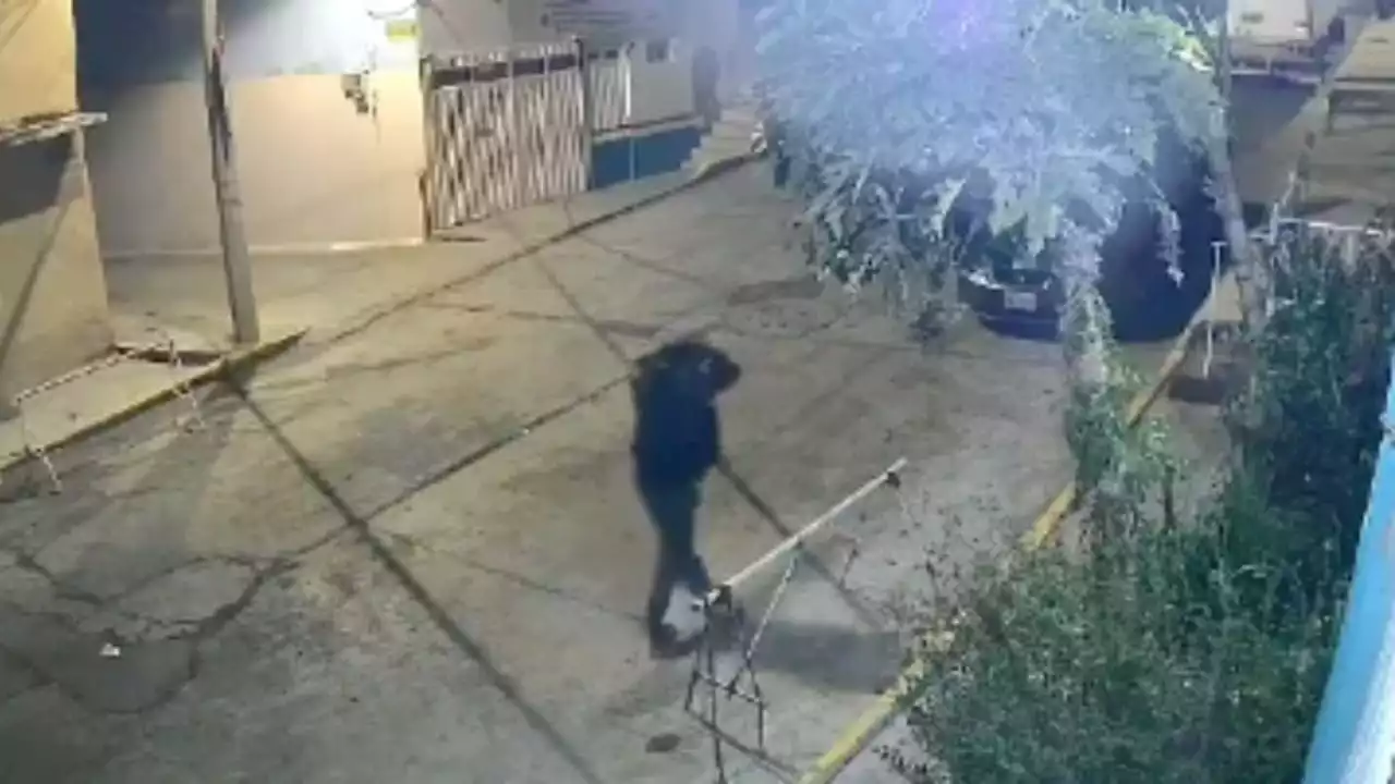 VIDEO: captan el robo de una camioneta en 15 segundos, los ladrones huyeron en una camioneta