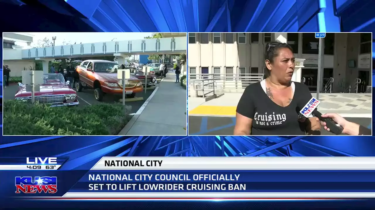 National City Council officially set to lift lowrider cruising ban -