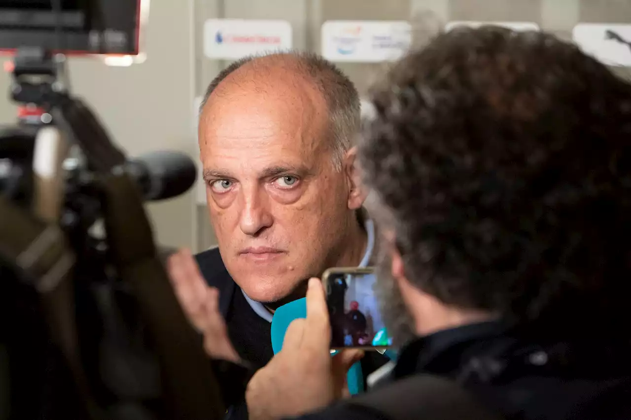 Javier Tebas, sobre el 'caso Negreira': 'Laporta no ha convencido con sus explicaciones, no son claras'