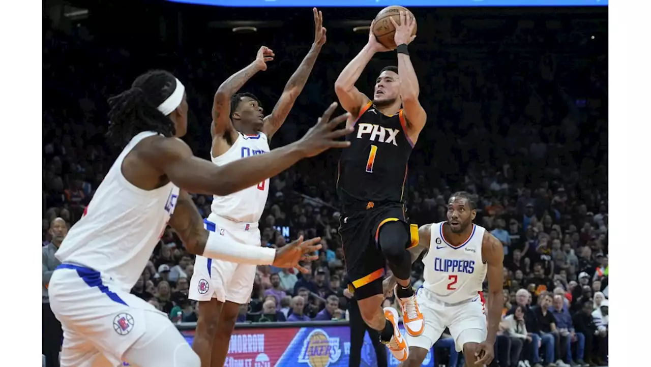 Devin Booker, Suns top Clippers in Game 2 to even series