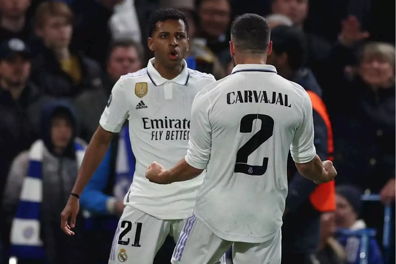 Doblete de Rodrygo lleva al Real Madrid a semifinales de Champions