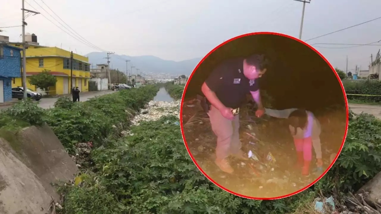 Localizan a mujer desaparecida en Canal de aguas negras en Ecatepec