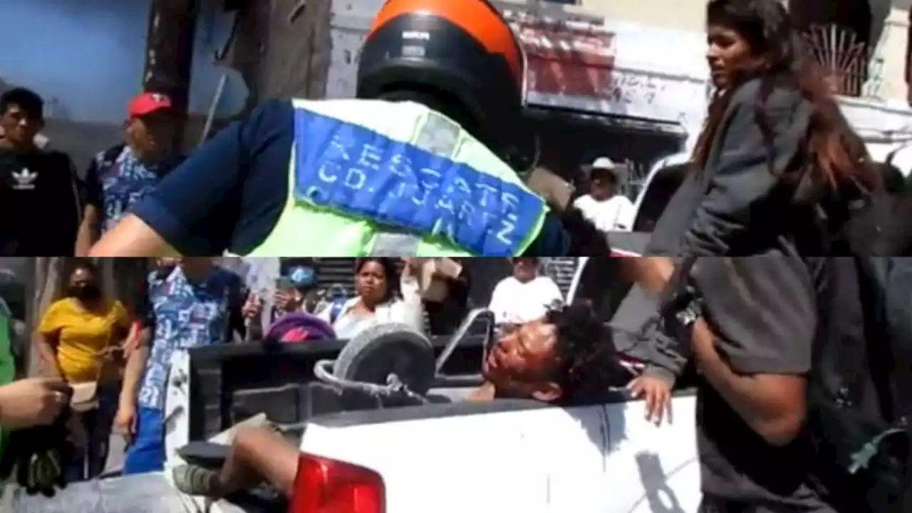 VIDEO| Pleito entre migrantes deja 4 lesionados en Ciudad Juárez; quemaron cobijas y ropa