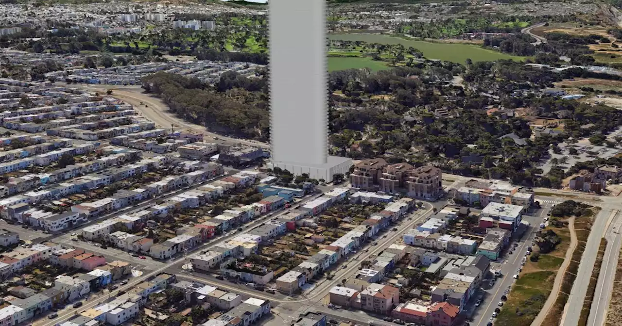 A proposed 50-story skyscraper in this San Francisco neighborhood would stick out