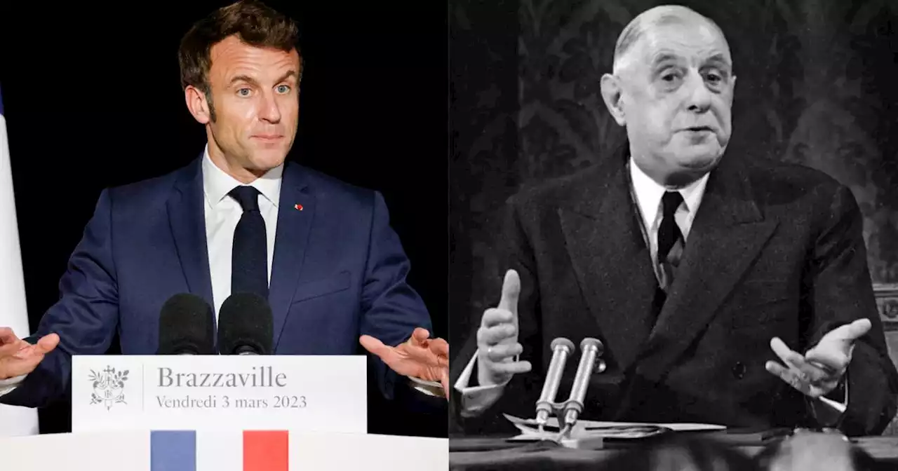 «Emmanuel Macron et l'équation impossible du gaullisme sans de Gaulle»