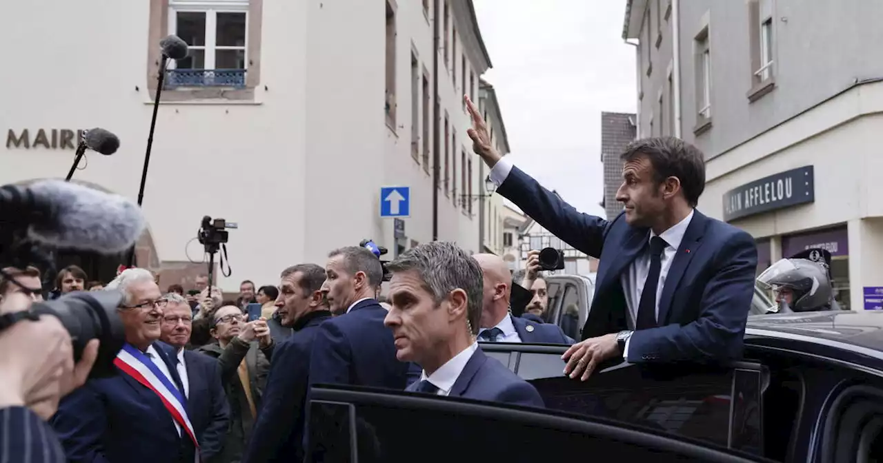 Emmanuel Macron réinvitera les syndicats «courant mai» à l’Elysée