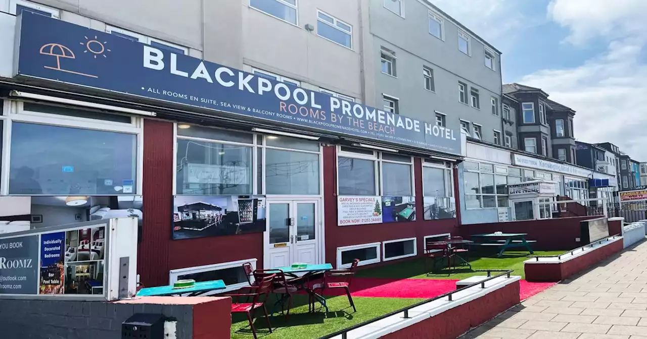 'Dirty' Blackpool hotel 'that smells of sewage' closed down for deep clean