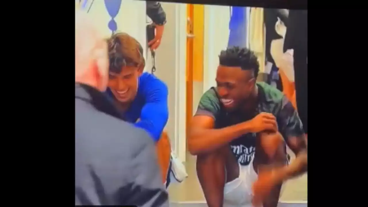 VÍDEO: o que falavam Félix e Vinícius tão animados após o jogo?