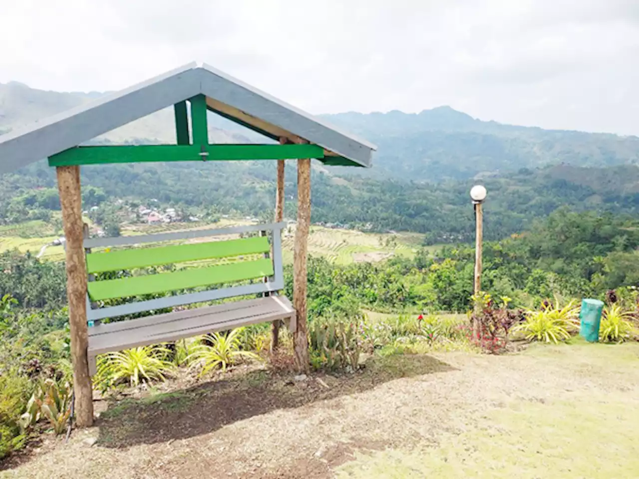 A place in Bohol called Landthai Hill Resort where one can bask