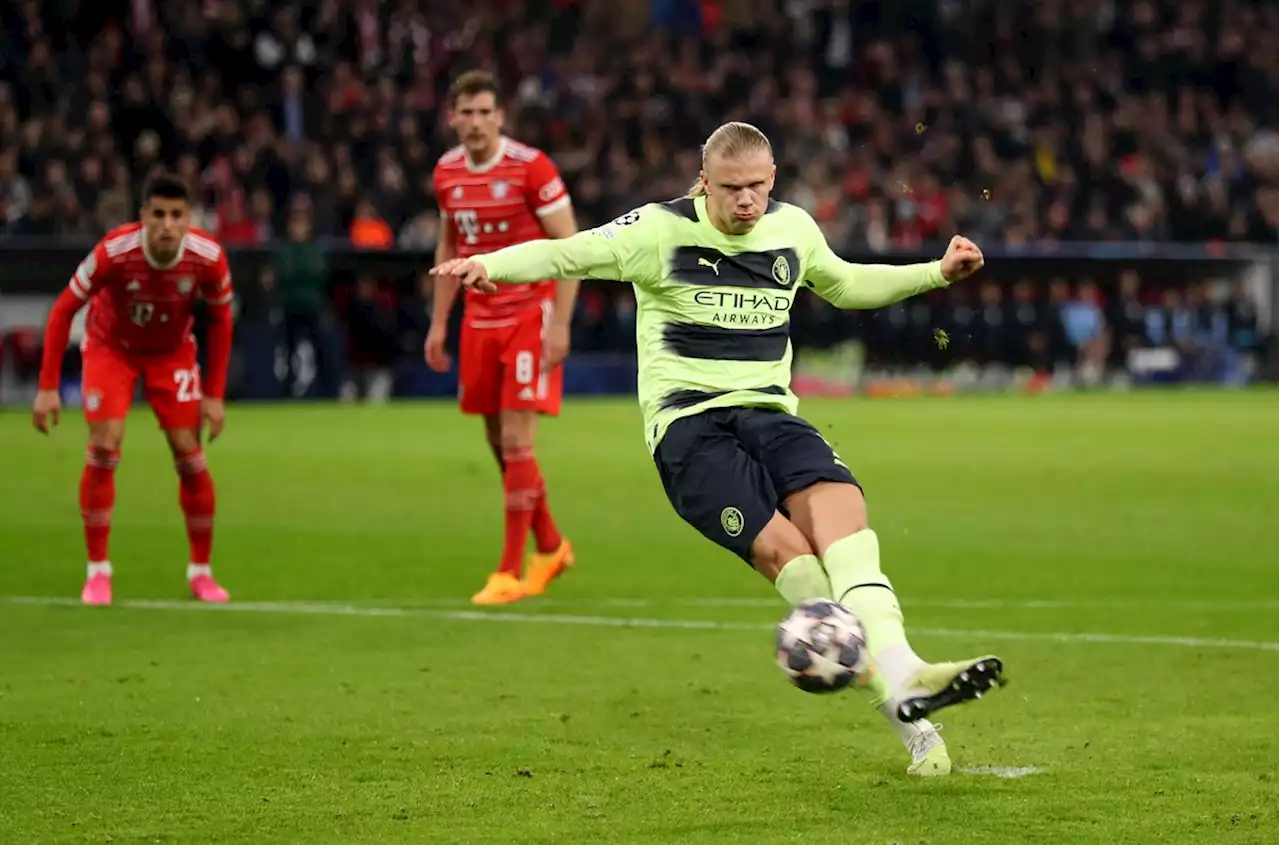 Haaland falló su primer penalti con el Manchester City y en Champions