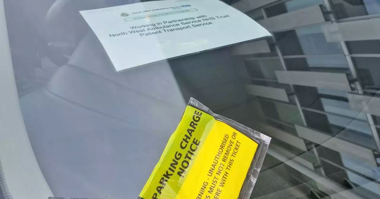 Taxi driver delivering emergency bloods hit with parking fine at MRI