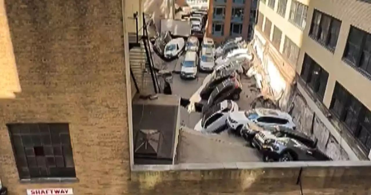 1 person is dead in parking garage collapse in downtown New York City, multiple people injured