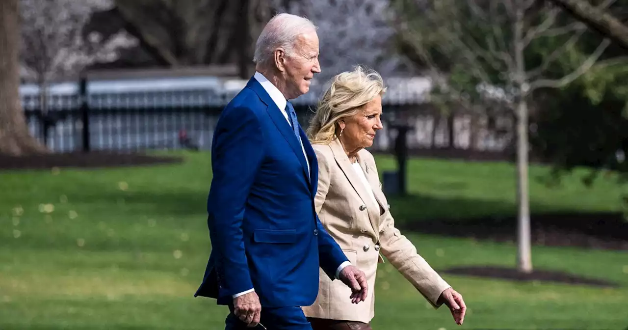 Biden and the first lady earned nearly $580,000 in 2022, tax filing shows