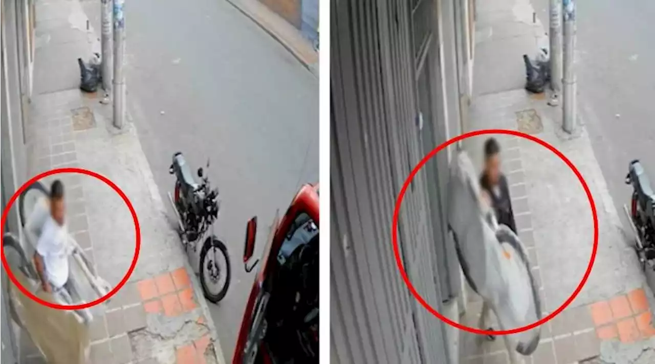 Frustran millonario robo de bicicletas en plena vía pública de Bogotá