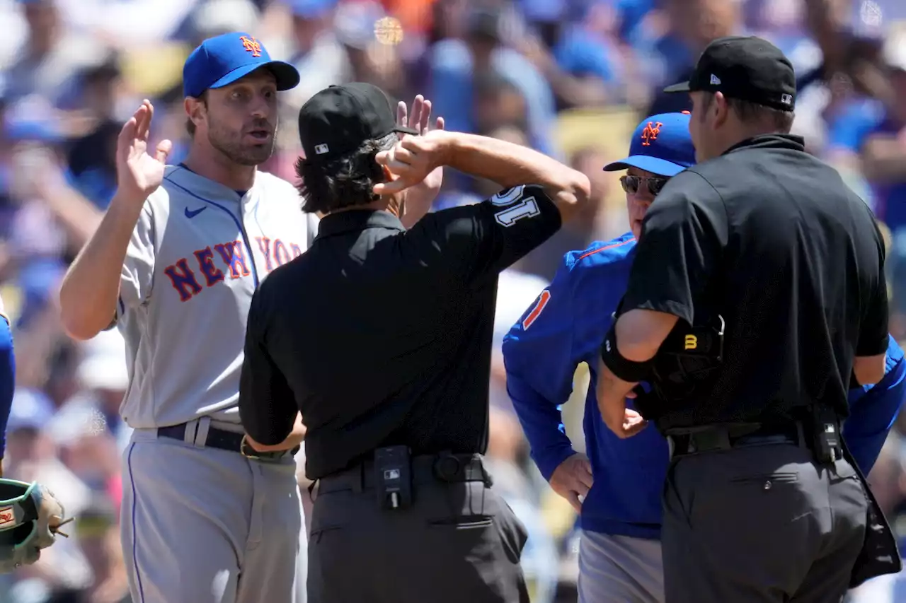 Max Scherzer ejected from Mets game in sticky glove controversy