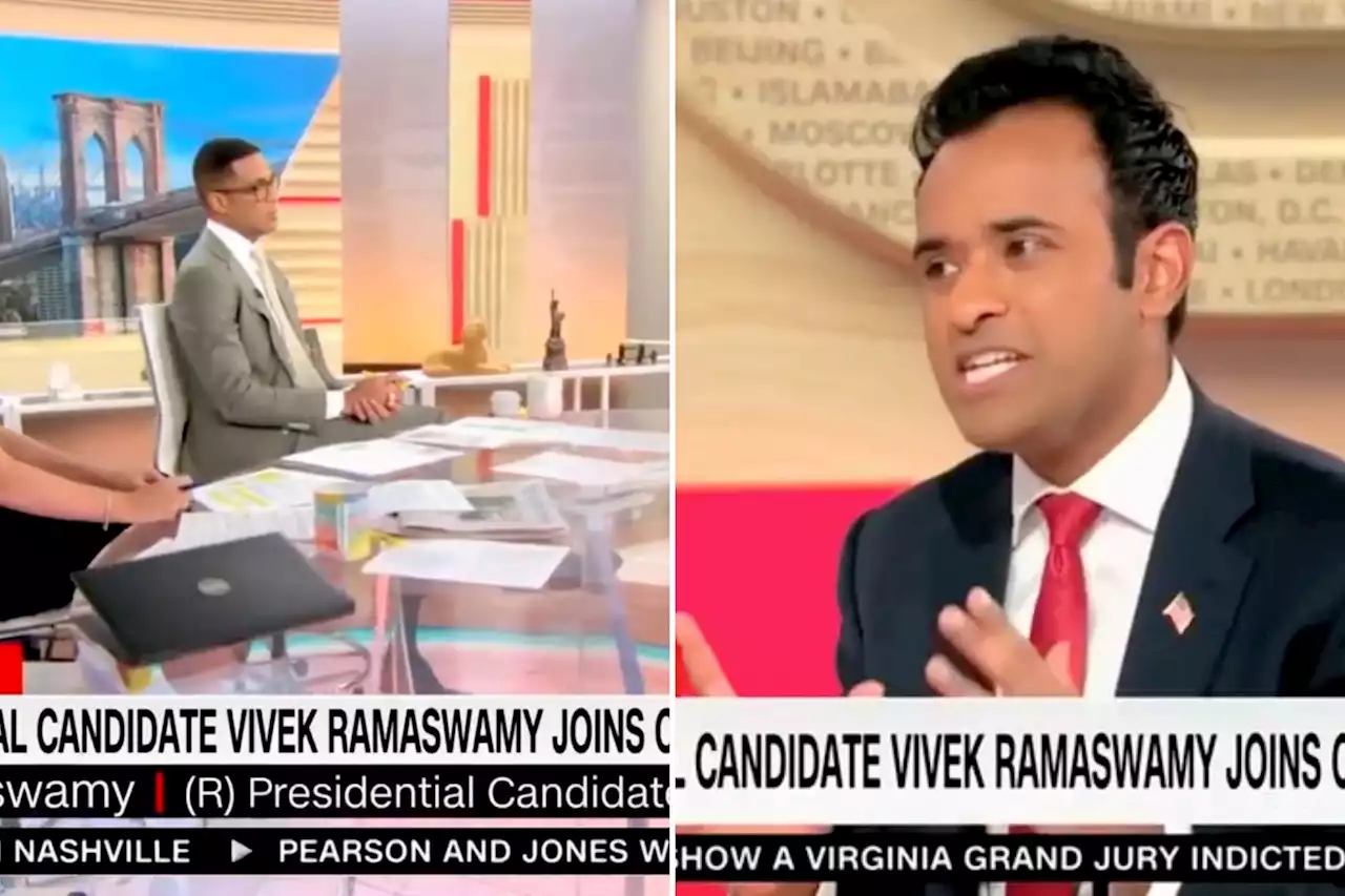 Vivek Ramaswamy angers Don Lemon in heated exchange over Civil War, Second Amendment