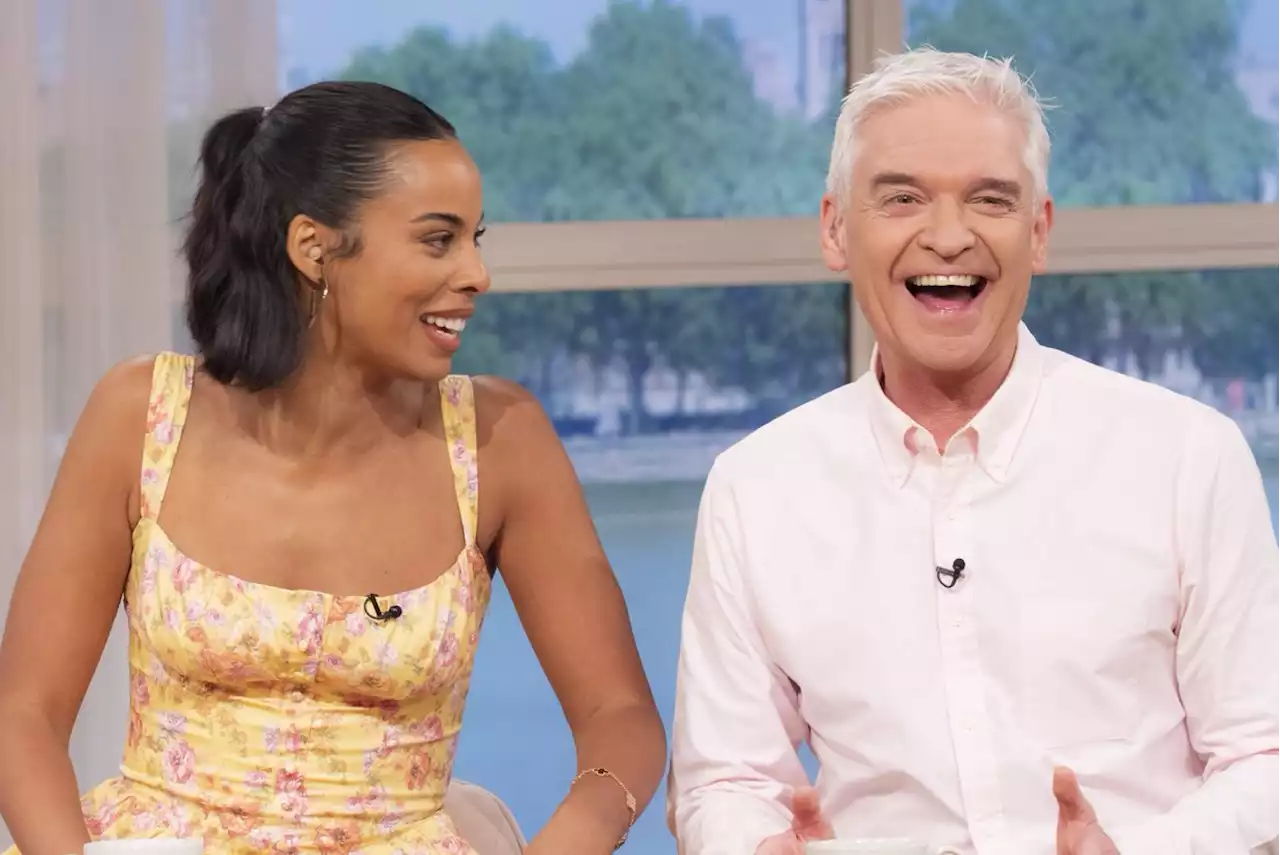 This Morning's Rochelle Humes and Phillip Schofield in hysterics over blunder