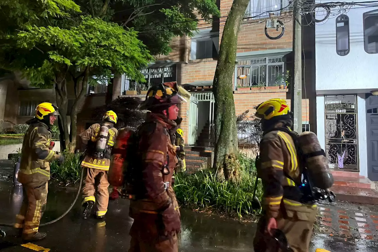 [Video] En edificio en Medellín se registró incendio por explosión de una pipeta de gas - Pulzo