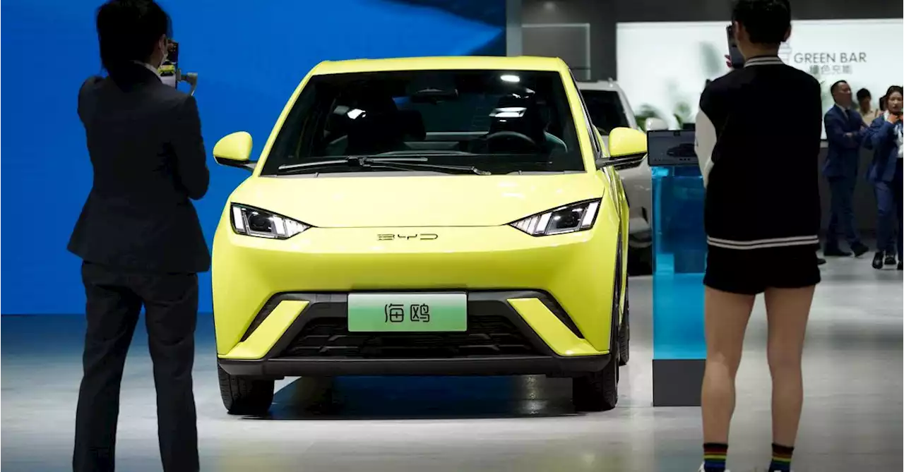 As EV costs tumble in China, an export wave builds